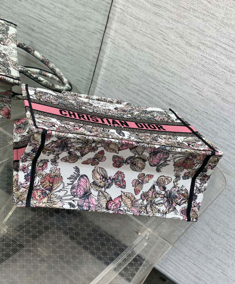 Christian Dior Medium Dior Book Tote Pink